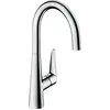 Image de Robinet de cuisine monocommande Hansgrohe Talis M51, hauteur 260 mm, technologie EcoSmart, 1 jet, finition chrome