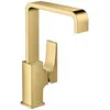 Image de Hansgrohe - Mitigeur Lavabo Metropol 230 Poignée Manette, Bonde Push-open Aspect Doré Poli