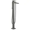 Image de Hansgrohe - Metropol - Mitigeur De Baignoire À Monter Au Sol, Noir Chromé Brossé 32532340