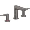 Image de Hansgrohe - Talis E Mélangeur De Lavabo 3 Trous 150, Noir Brossé, Avec Tirette Et Vidage (71733340)