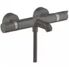 Image de Hansgrohe - Ecostat Comfort - Mitigeur De Baignoire, Noir Chromé Brossé 13114340