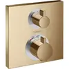 Image de HG Thermostat encastré Ecostat Square Set de finition 2 consommateurs BBR