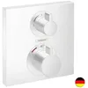 Image de Hansgrohe - Ecostat Square - Robinet Thermostatique Encastré Avec 2 Fonctions, Blanc Mat 15714700