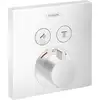Image de Thermostat Encastré Showerselect Ensemble Prêt 2 Consommateurs Blanc Mat