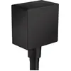 Image de Raccord de tuyau hansgrohe FixFit Square DN15 RV noir mat, 1 pièce.