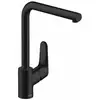 Image de Robinet De Cuisine Hansgrohe Focus M41 280 Noir Mat