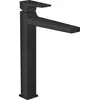 Image de Mitigeur de lavabo hansgrohe Metropol 260 avec garniture d'écoulement Push-Open, noir mat, 1 pièce.