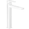 Image de Hansgrohe - Metropol - Mitigeur De Lavabo Avec Bonde Push-open, Blanc Mat 32512700
