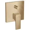 Image de Metropol - Mitigeur De Baignoire Encastré Avec Clapet Anti-retour, Bronze Brossé 32546140 - Hansgrohe