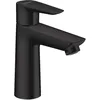 Image de Hansgrohe - Talis E Mitigeur De Lavabo 110, Avec Tirette Et Vidage Noir Mat