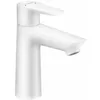 Image de Hansgrohe - Talis E - Mitigeur De Lavabo Avec Tirette De Vidage, Blanc Mat 71710700