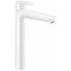 Image de Hansgrohe - Talis E - Mitigeur De Lavabo Avec Tirette De Vidage, Blanc Mat 71716700