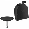 Image de Hansgrohe - Exafill S - Set De Finiton De Garniture De Vidage Pour Baignoire, Noir Mat 58117670