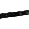 Image de robinet thermostatique encastré Hansgrohe RainSelect pour 4 points de puisage, finition noir mat