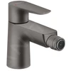 Image de Hansgrohe - Talis E - Mitigeur De Bidet Avec Tirette De Vidage, Noir Chromé Brossé 71720340