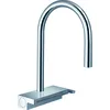 Image de Hansgrohe - M81 - Mitigeur D'Évier Aquno Select Avec Douchette Extractible Et Jet Plat, Sbox, Chrome 73831000