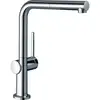 Image de Hansgrohe   Mitigeur De Cuisine 270 Talis   Bec Pivotant 360°   Jet Laminaire   Débit 7 L/min   Système De Mélange Céramique   Sbox Silencieuse