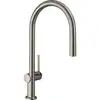 Image de Hansgrohe M54 - Mitigeur D'Évier Talis Avec Bec Extractible, Sbox, Simili Inox 72803800