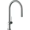 Image de HANSGROHE Mitigeur de cuisine 210, avec douchette extractible 1 jet chromé Talis M54