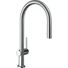 Image de hansgrohe Talis M54 mitigeur monocommande de cuisine 210, douche extractible, 2 jets, sBox, 72801000
