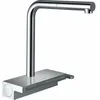 Image de Hansgrohe - Aquno Select M81 Mitigeur De Cuisine 250, Avec Douchette Extractible 2 Jets, Sbox Chromé