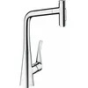 Image de Hansgrohe - Mitigeur De Cuisine 320 Avec Douchette Extractible 2 Jets Chromé Metris Select M71