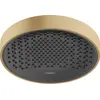 Image de Douche de plafond Rainfinity de Hansgrohe, modèle 250, 1 jet, technologie EcoSmart, finition bronze brossé