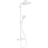 Image de Hansgrohe - Croma Select S Colonne De Douche 280 1jet Ecosmart Avec Mitigeur Thermostatique Blanc Mat
