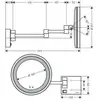 Image de hansgrohe AddStoris LED-miroir de rasage, 41790340