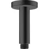 Image de hansgrohe Vernis, raccord de plafond, finition noire mate, 10 cm