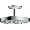 Image de Douche de plafond AXOR One, modèle 280, un jet, avec raccordement au plafond, finition chrome