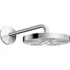 Image de AXOR One pomme de tête 280 1jet avec bras de douche, chrome