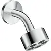 Image de Douche de tête AXOR One, 75 cm, 1 jet, technologie EcoSmart, avec bras de douche, finition chrome