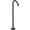 Image de AXOR Uno, bonde de vidange pour lavabo, courbée, à poser au sol, finition noir mat