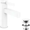 Image de hansgrohe Finoris robinetterie de lavabo monocommande 100 avec vidage PUSH-Open, portée 126mm, 76010700