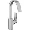 Image de Mitigeur lavabo hansgrohe 210 Vivenis avec bec pivotant et vidage à tirette chromé, 1 pièce.