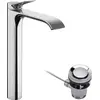 Image de HANSGROHE Vivenis Mitigeur de lavabo 250 avec tirette et vidage chromé 75040000