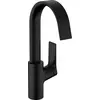 Image de hansgrohe Vivenis Mitigeur monocommande lavabo 210 avec bec pivotant sans garniture de vidage, noir mat