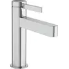 Image de Robinet de lavabo monocommande Hansgrohe Finoris 110 avec système de bonde à poussoir, finition chrome