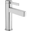 Image de Robinet à levier unique pour lavabo Hansgrohe Finoris 110, avec système de bonde à coulisse, finition chrome