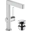 Image de hansgrohe Finoris robinetterie de lavabo 230 avec bec pivotant et vidage Push-Open, portée 178mm, 76060000