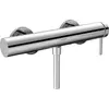 Image de Mitigeur de douche à levier unique Hansgrohe Finoris, chromé, à fixer au mur