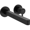 Image de hansgrohe Finoris Mitigeur monocommandé pour lavabo encastré pour montage mural avec bec 22,5 cm, saillie 228 mm, 76050670