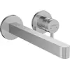Image de hansgrohe Finoris Mitigeur monocommandé pour lavabo encastré pour montage mural avec bec 22,5 cm, saillie 228 mm, 76050000