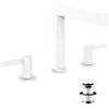 Image de hansgrohe Finoris robinetterie de lavabo 3 trous 160 avec vidage Push-Open, portée 169mm, 76034700
