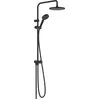 Image de hansgrohe Vernis Blend, colonne de douche 200 1jet EcoSmart Reno, noir mat