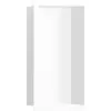 Image de hansgrohe XtraStoris Individual, niche murale en finition blanc mat avec cadre design 300/150/100, finition blanc mat
