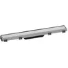 Image de Hansgrohe RainDrain Match - Receveur de douche avec grille en acier inoxydable 600, avec cadre réglable en hauteur, acier inoxydable brossé 56036800