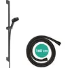 Image de HANSGROHE Pulsify Select S Set de douche 105 3 jets Relaxation avec barre C 90 cm noir mat 24170670