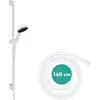 Image de HANSGROHE Pulsify Select S Set de douche 105 3 jets Relaxation avec barre C 90 cm blanc mat 24170700